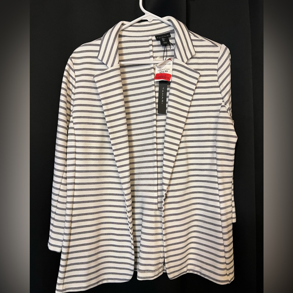Black and white jacket